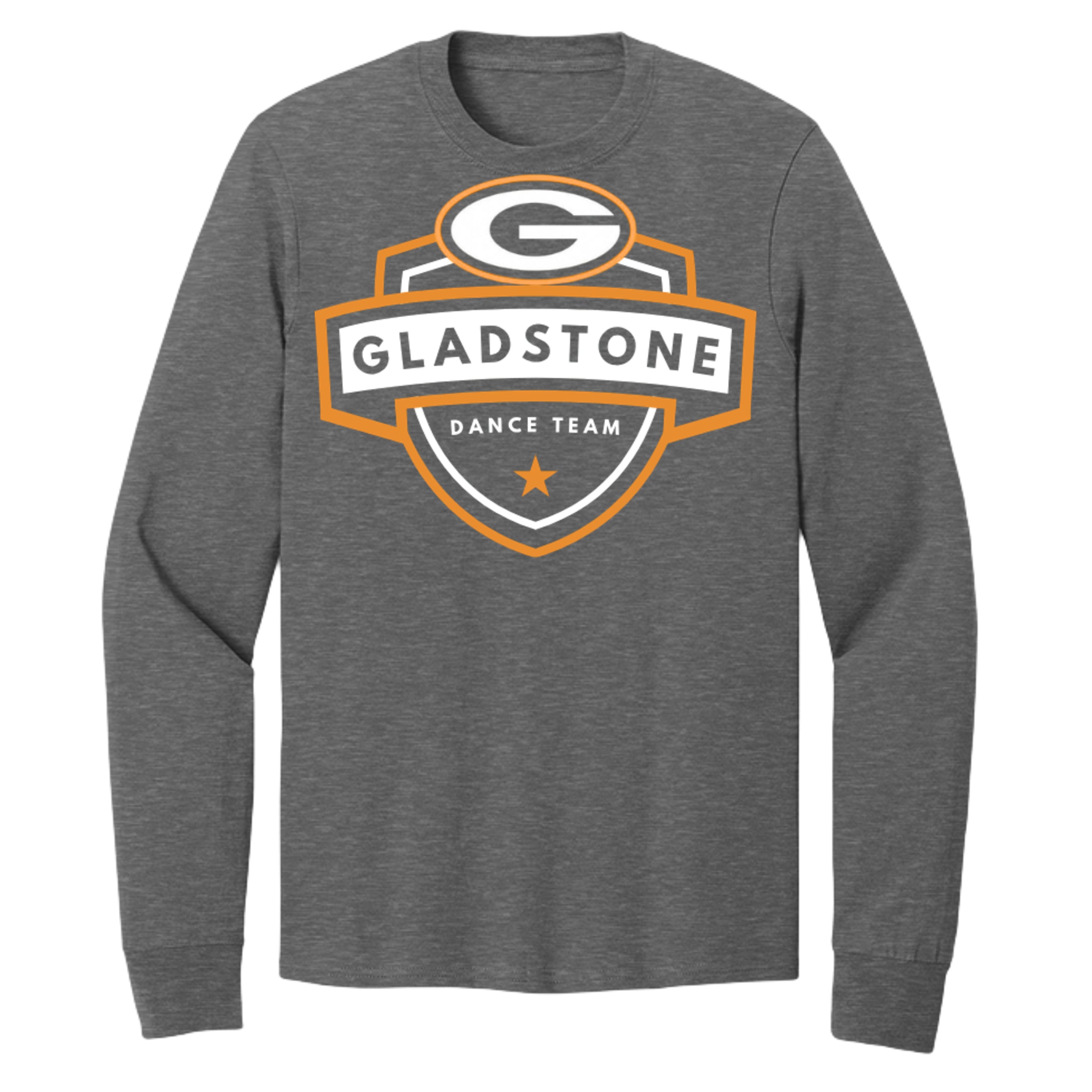 Dark Heather Grey - PC54LS - FRONT