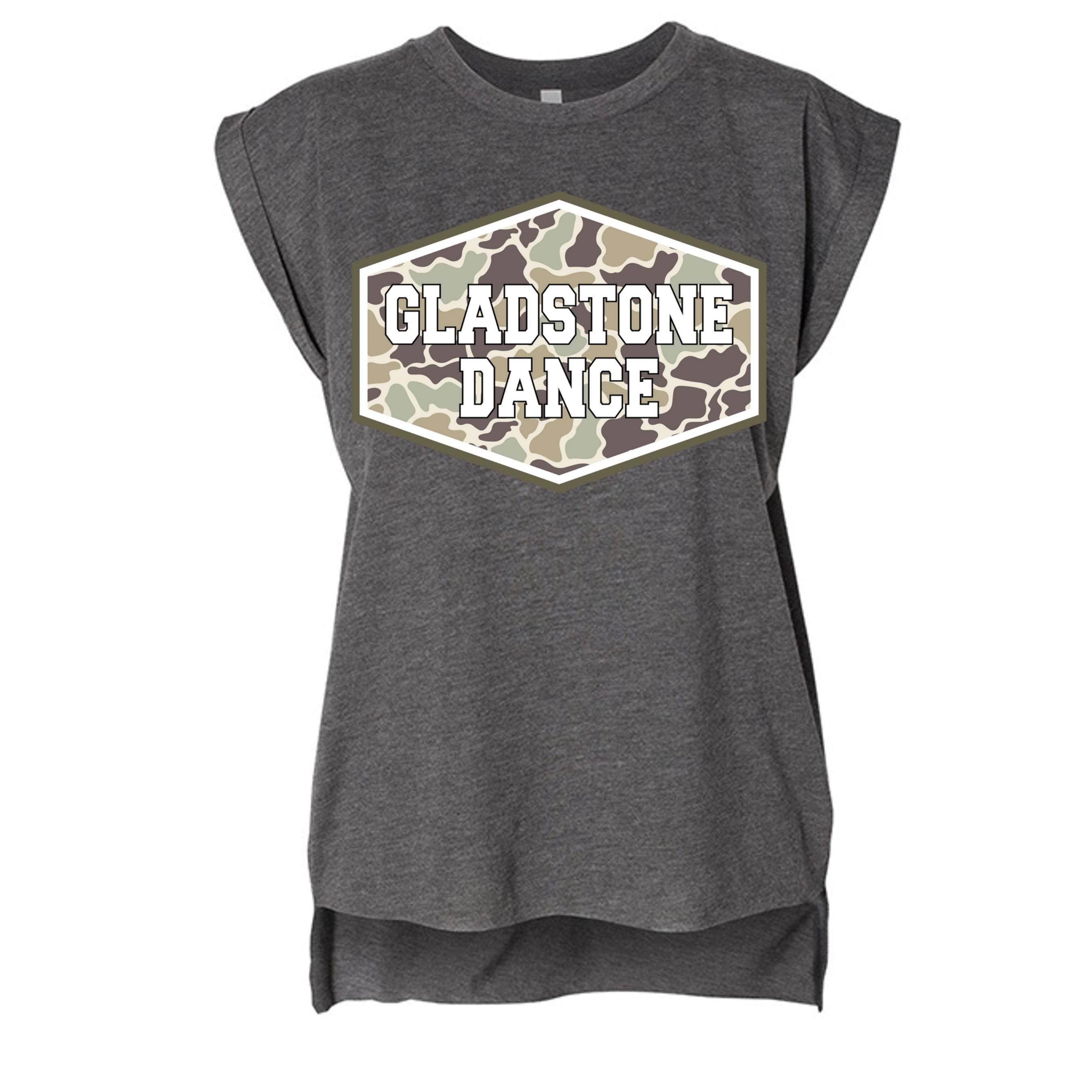 DARK GRY HEATHER - 8804 - FRONT